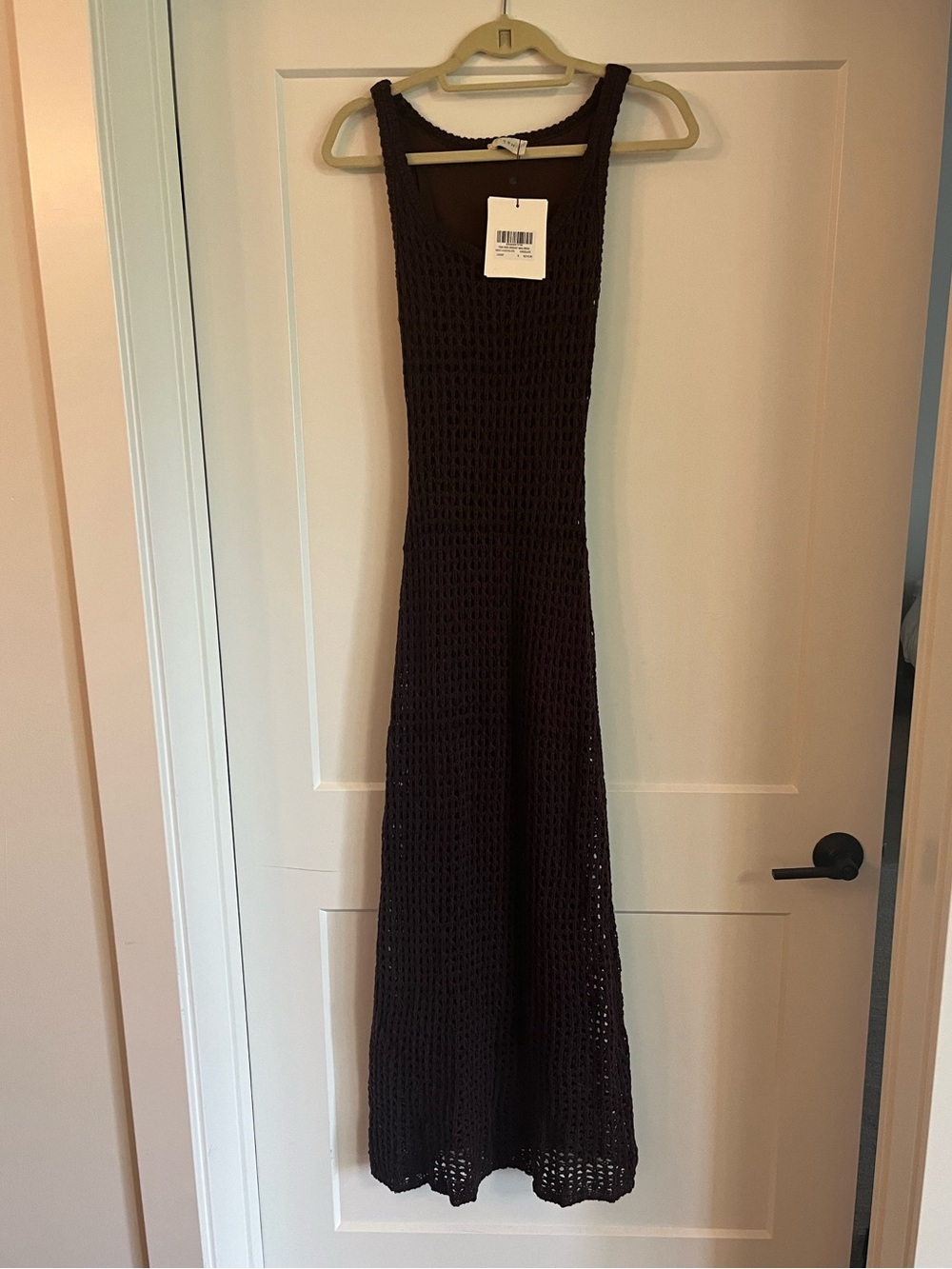 DISSH Tess Chocolate Crochet Midi Dress - Small - Picture 2 of 11